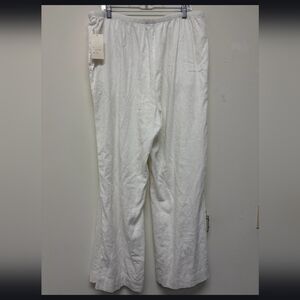 Womens Linen Pull On Pants Size XXL #452